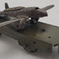 Marx O Gauge Army Supply Litho Flat Car w/Airplane VG