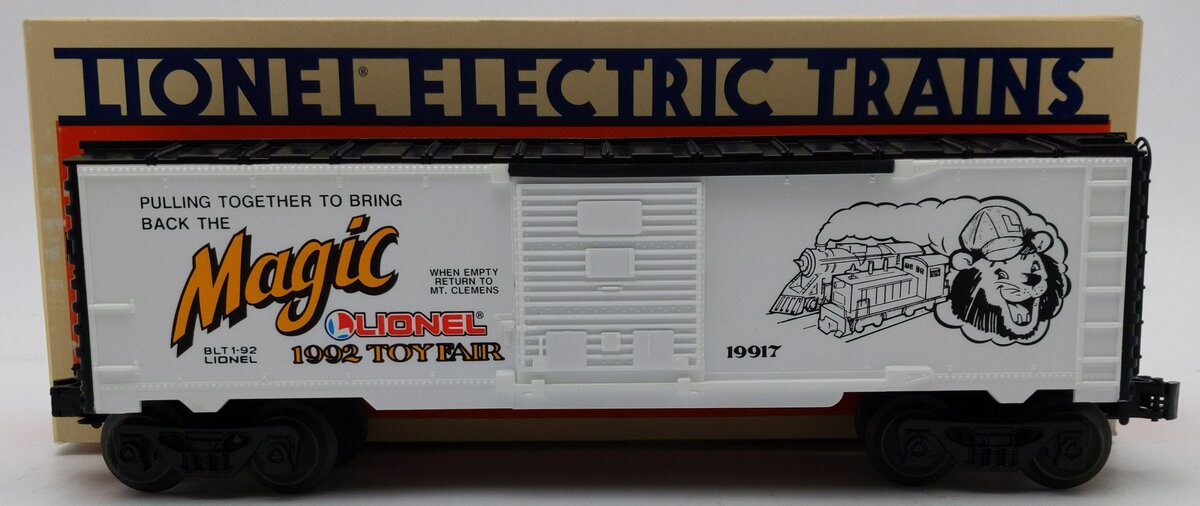 Lionel 6-19917 1992 Toy Fair Boxcar LN/Box