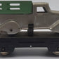 Marx 562 Vintage O Flatcar w/ Silver Truck with Green Bed VG