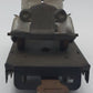 Marx 562 Vintage O Flatcar w/ Silver Truck with Green Bed VG