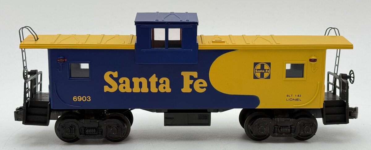 Lionel 6-6903 O Gauge Santa Fe Extended Vision Caboose EX/Box