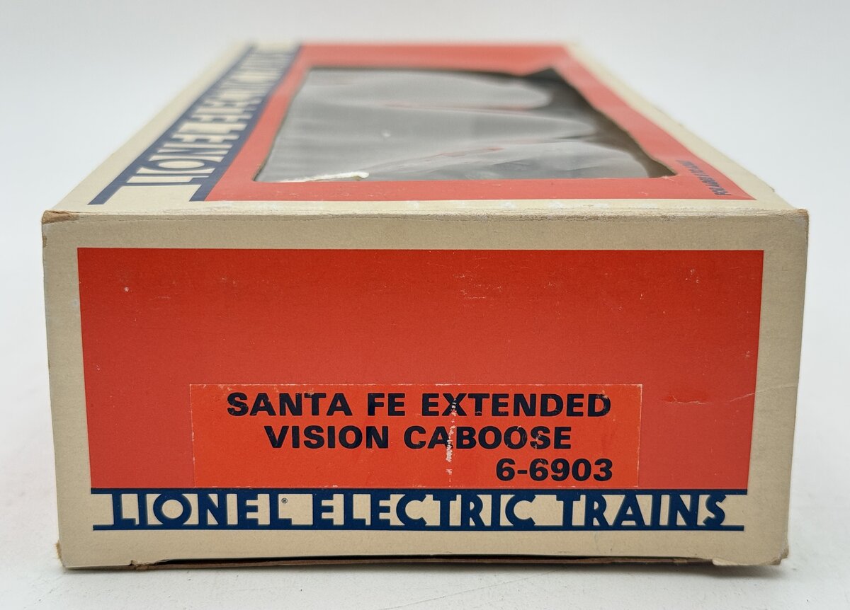 Lionel 6-6903 O Gauge Santa Fe Extended Vision Caboose EX/Box