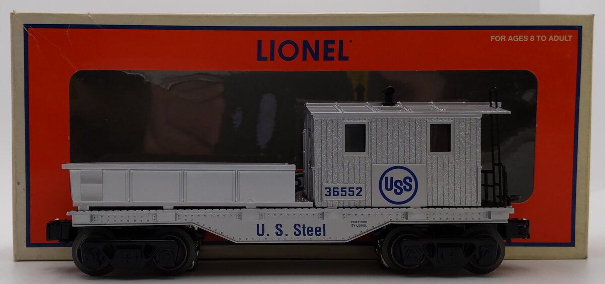 Lionel 6-36552 O Gauge US Steel Work Illuminated Caboose #36552 LN/Box