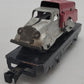 Marx O Gauge Vintage Flat Car w/ Tanker Truck VG