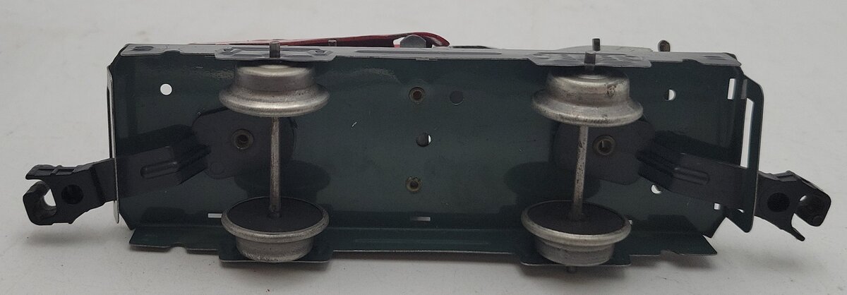 Marx O Gauge Vintage Flat Car w/ Tanker Truck VG
