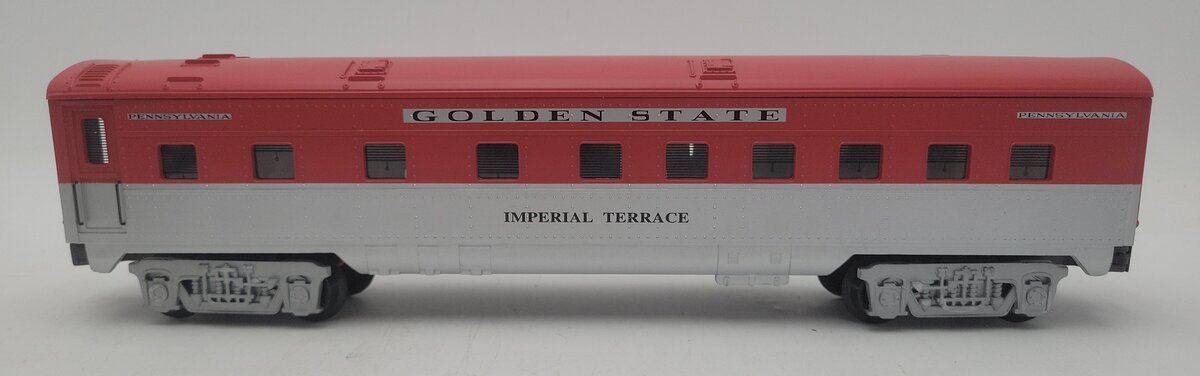 K-Line K4500-101B O Golden State "Imperial Terrace" Streamliner Pullman Car EX/Box