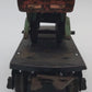 Marx 562 Vintage O Flatcar w/Green Truck With Green Light Red Bed VG