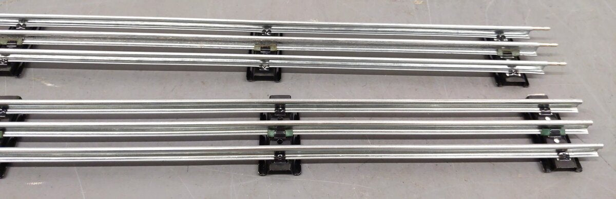 Menards 279-3079 O Gauge 30" Straight Tubular Track (5) EX