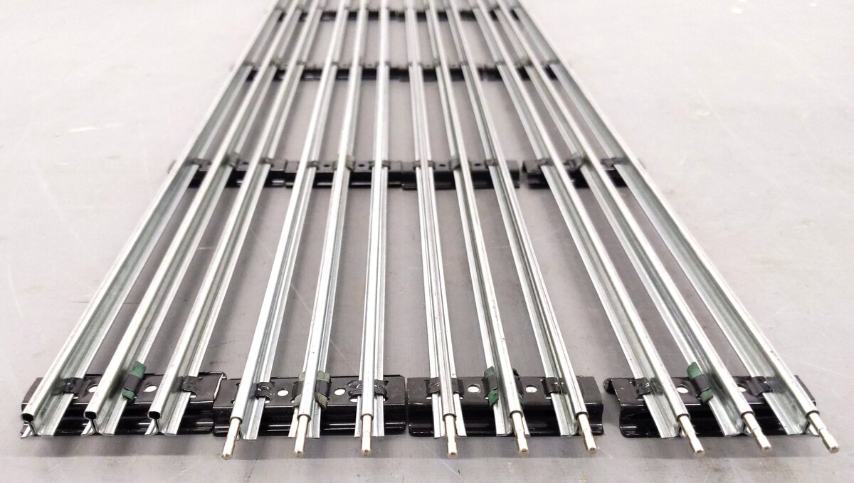 Menards 279-3079 O Gauge 30" Straight Tubular Track (5) EX