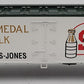 Crown Model Products O Gauge SWJX Gold Medal Milk Reefer Car #6 (3 Rail) VG/Box