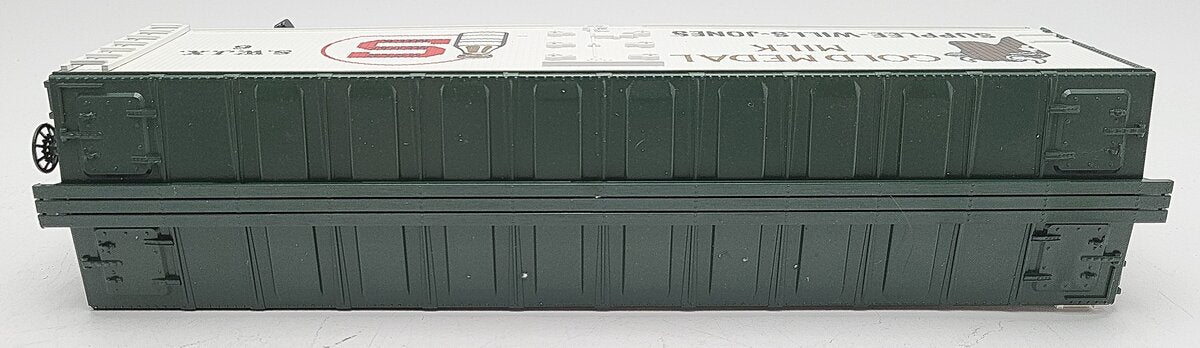 Crown Model Products O Gauge SWJX Gold Medal Milk Reefer Car #6 (3 Rail) VG/Box