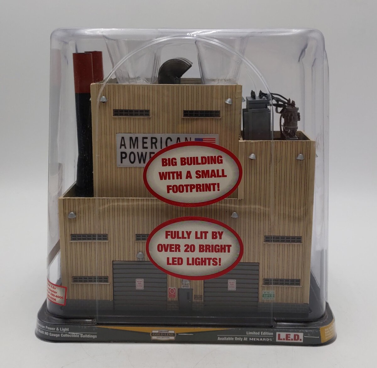 Menards 279-5008 HO American Power & Light Pre-Built Building