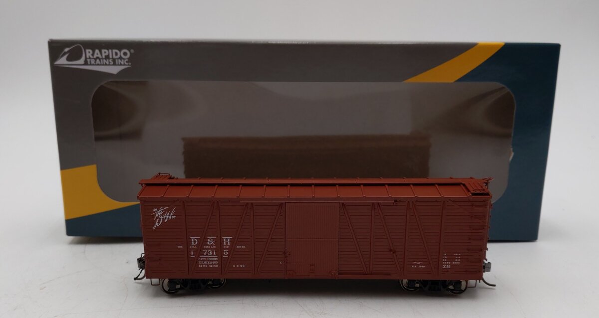 Rapido Trains 142007A HO Delaware & Hudson USRA Single Sheathed Boxcar #17315 LN/Box