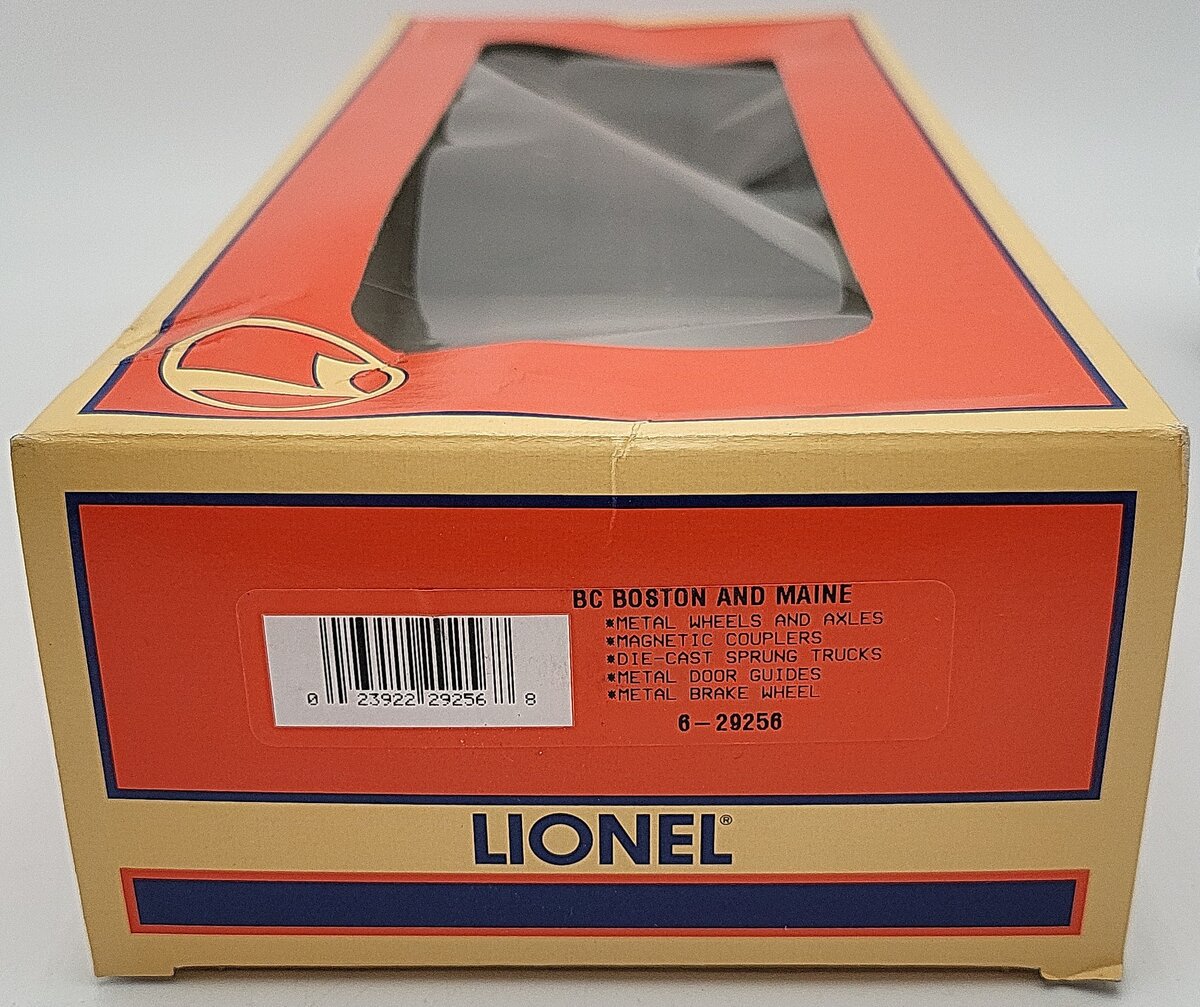 Lionel 6-29256 O Gauge Boston & Maine Boxcar #76035 VG/Box