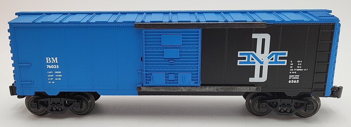 Lionel 6-29256 O Gauge Boston & Maine Boxcar #76035 VG/Box