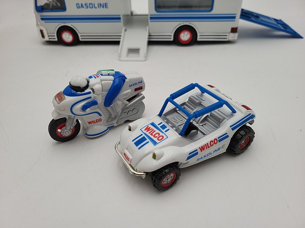 Wilco Recreation Van w/ Dune Buggy and Motorcycle EX/Box