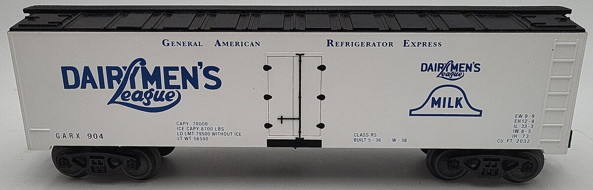 Williams 47458 O Dairymen's League 40' Refrigerator Car EX/Box