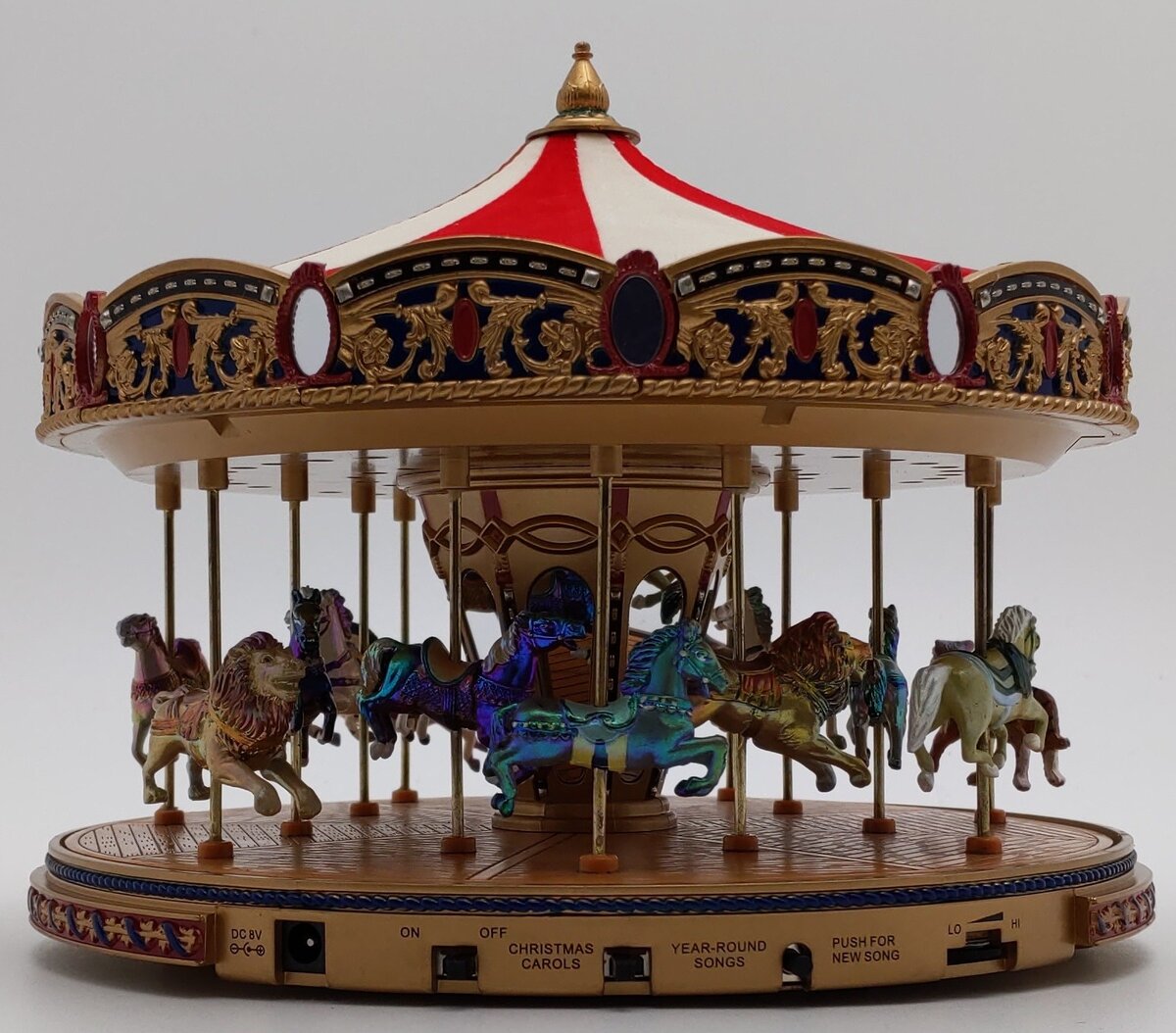 Gold Label World's Fair Carousel w/ Sound EX/Box