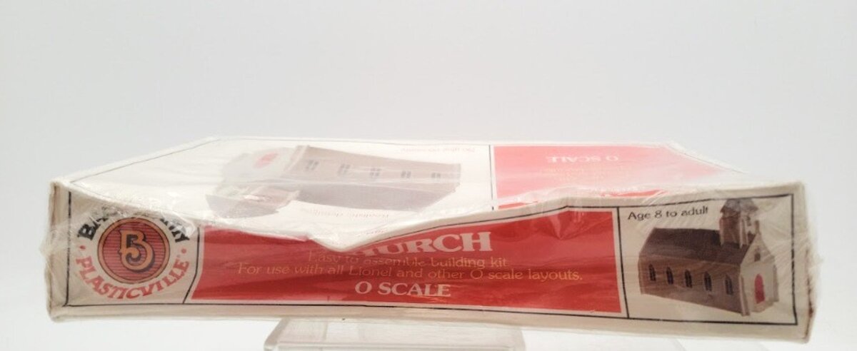 Bachmann 45933 O Scale Plasticville Church Classic Building Kit LN/Box