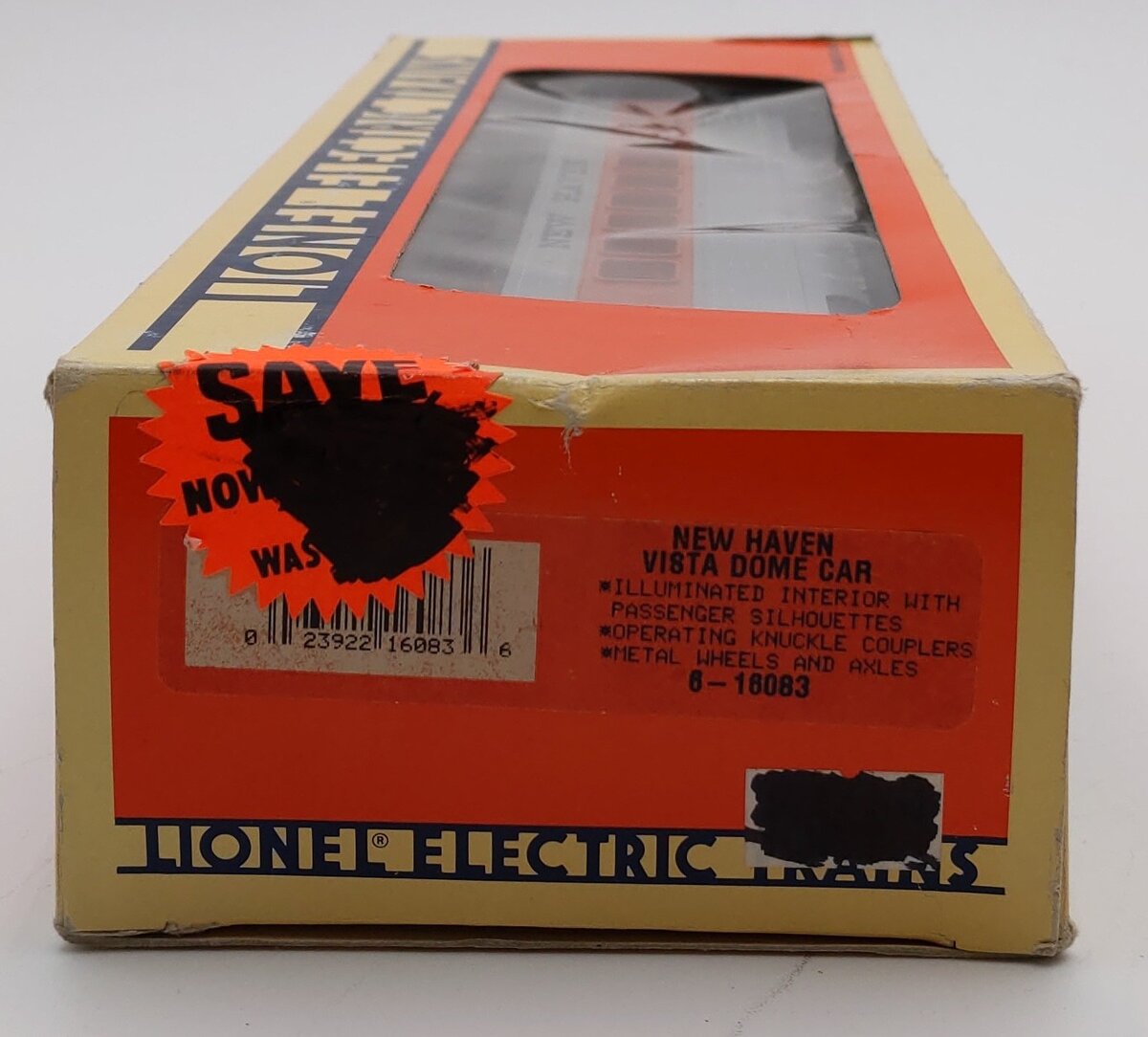 Lionel 6-16083 O New Haven Vista Dome Car #6083 EX/Box