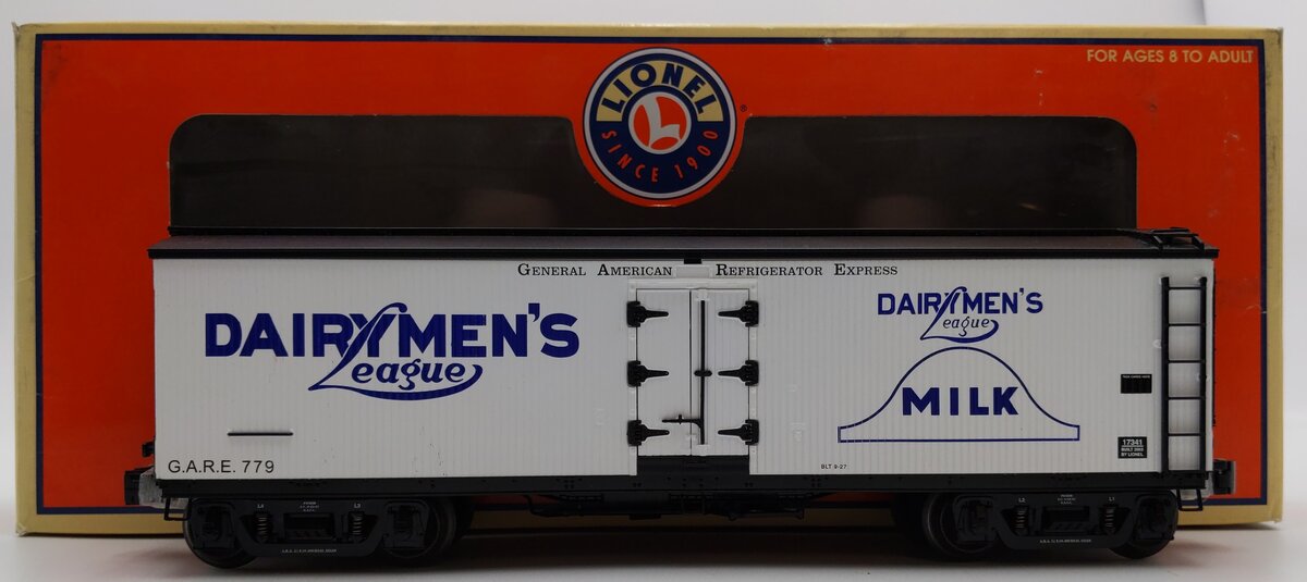 Lionel 6-17341 O Dairymen's League Milk Car #779 EX/Box