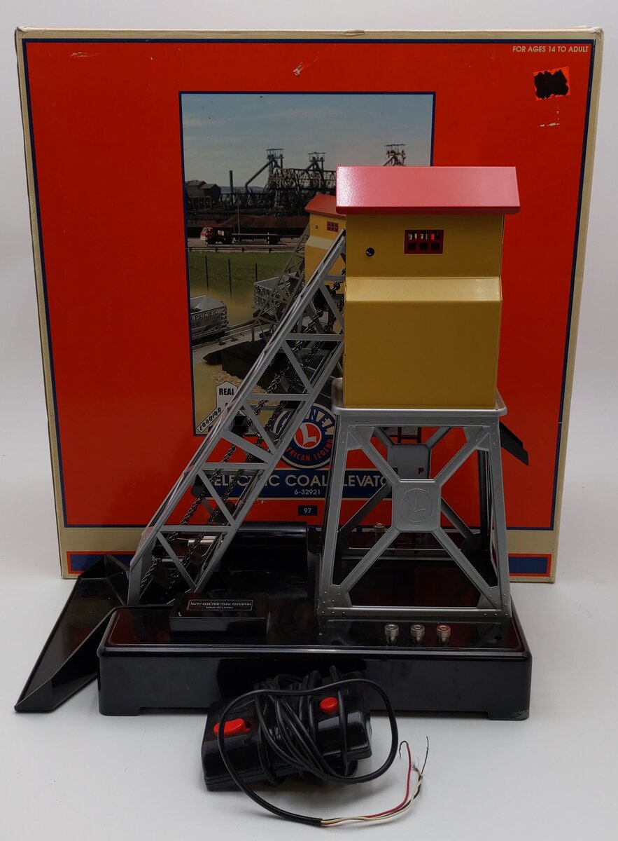 Lionel 6-32921 O Gauge Electric Coal Elevator Built Up #97 EX/Box