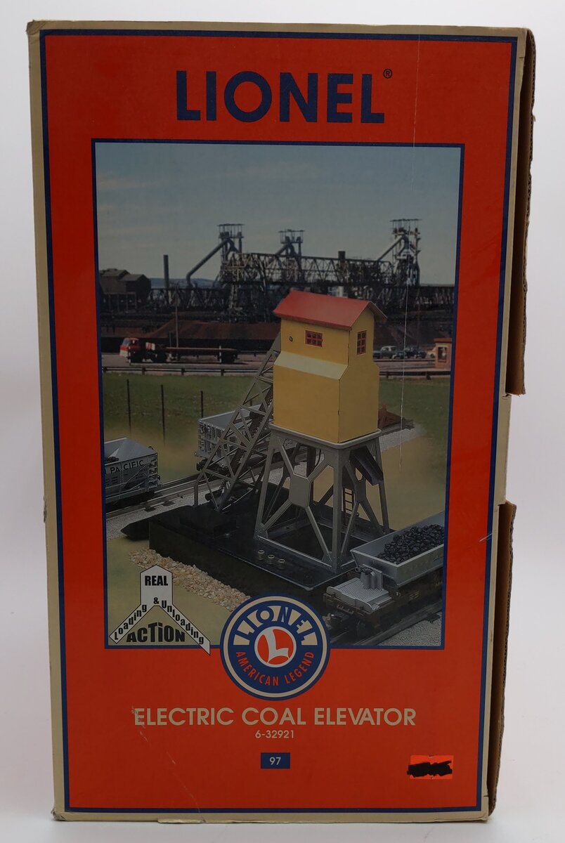 Lionel 6-32921 O Gauge Electric Coal Elevator Built Up #97 EX/Box