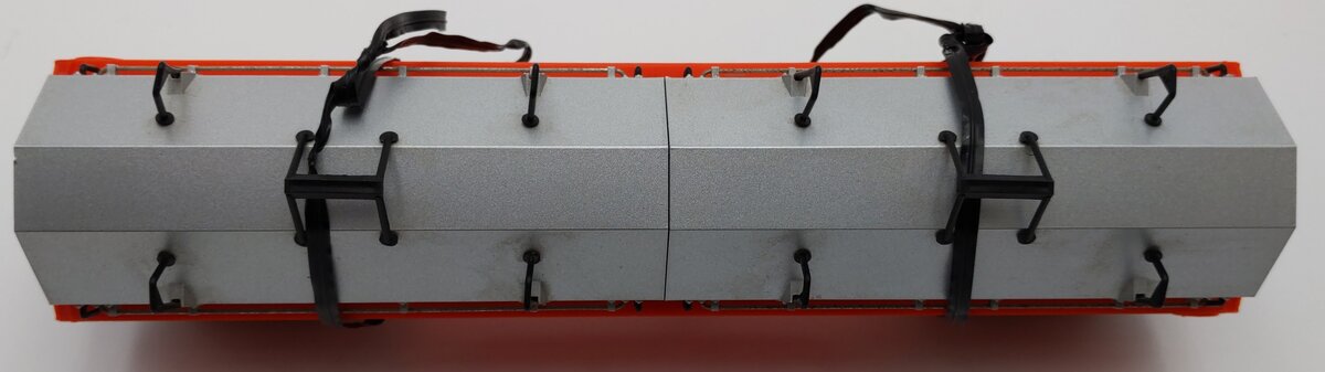 Lionel 6-16353 O Gauge Boston & Maine Gondola w/Coil Covers EX/Box