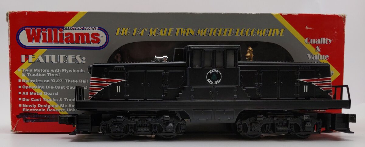 Williams T44-13 O Gauge Custom Maine Central  44 Tonner Locomotive w/Sound #11/Box
