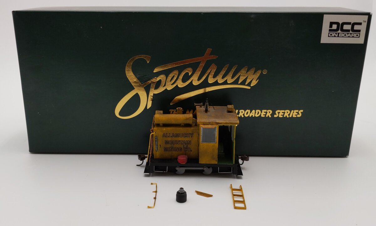 Bachmann 28198 On30 Painted & Unlettered 0-4-0 Side Rod Gas Mech Loco CUSTOM/Box
