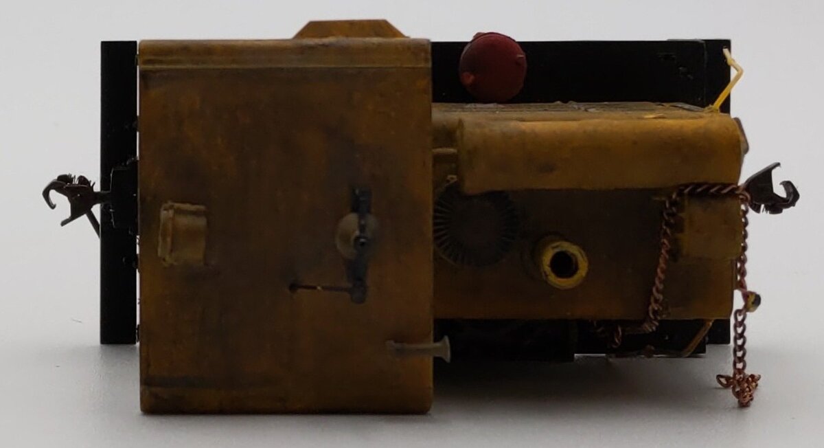 Bachmann 28198 On30 Painted & Unlettered 0-4-0 Side Rod Gas Mech Loco CUSTOM/Box