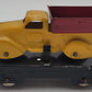 Marx O Gauge Vintage Flat Car w/ Dump Truck VG