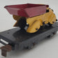 Marx O Gauge Vintage Flat Car w/ Dump Truck VG