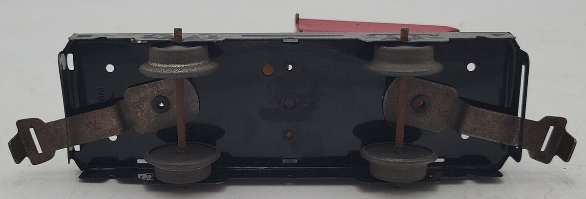 Marx O Gauge Vintage Flat Car w/ Dump Truck VG