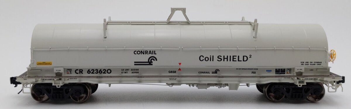 Scale Trains SXT31721 HO Scale Conrail 42' Coil Steel Car #623620 EX/Box