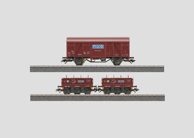 Marklin 48691 HO Scale Weighing Scale Car Set LN/Box