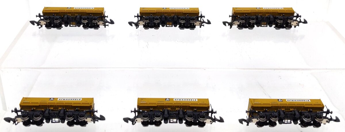 Marklin 82434 Z Ernst Schauffele Single-Body/Single-Side Dump Set (Set of 6) EX/Box