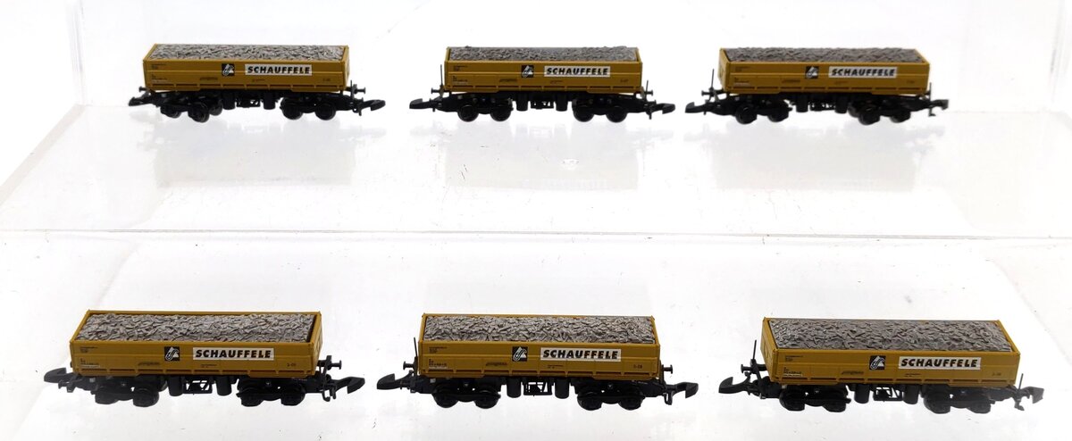 Marklin 82434 Z Ernst Schauffele Single-Body/Single-Side Dump Set (Set of 6) EX/Box
