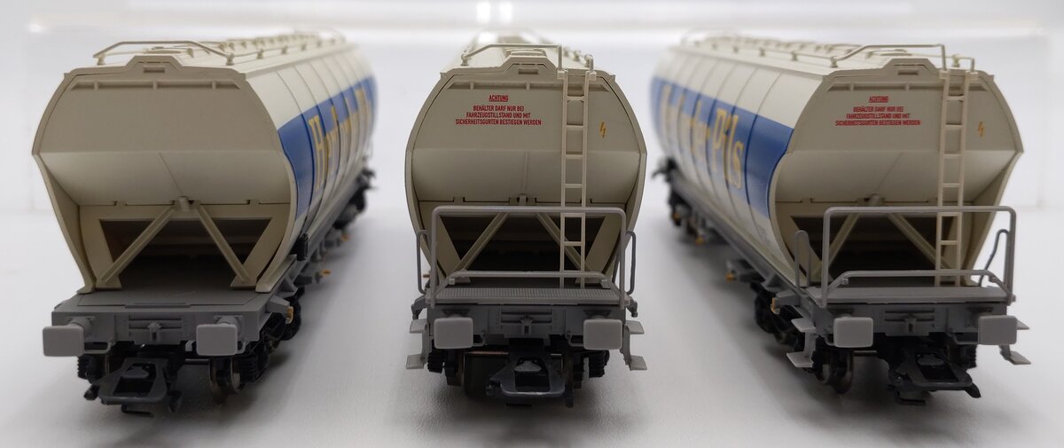 Marklin 46328 HO Scale Herforder Brewery High Capacity Covered Hopper 3-Car Set LN/Box