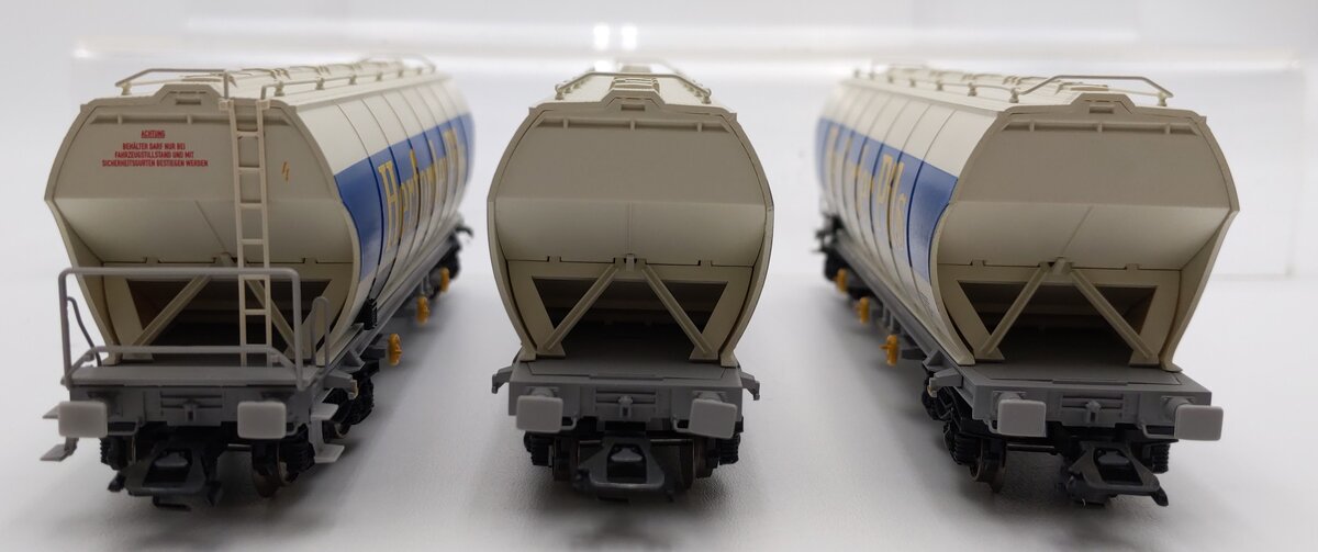 Marklin 46328 HO Scale Herforder Brewery High Capacity Covered Hopper 3-Car Set LN/Box