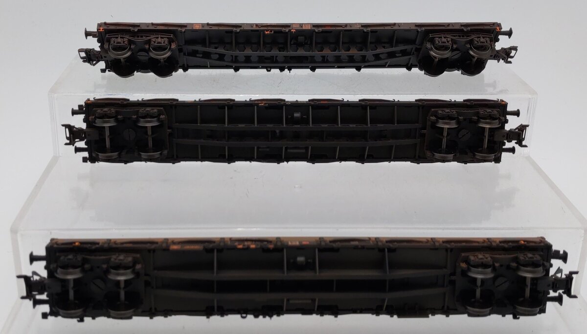 Marklin 47145 HO Scale 3-Car Stake Car Set EX/Box
