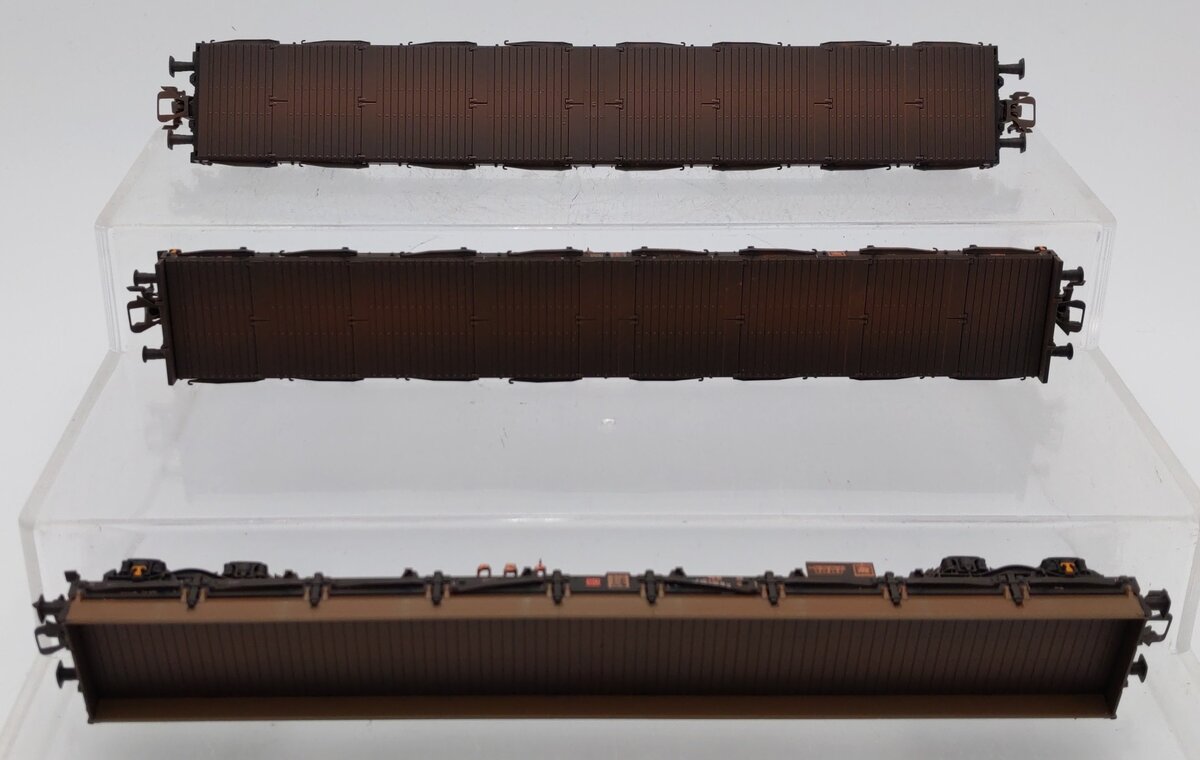 Marklin 47145 HO Scale 3-Car Stake Car Set EX/Box