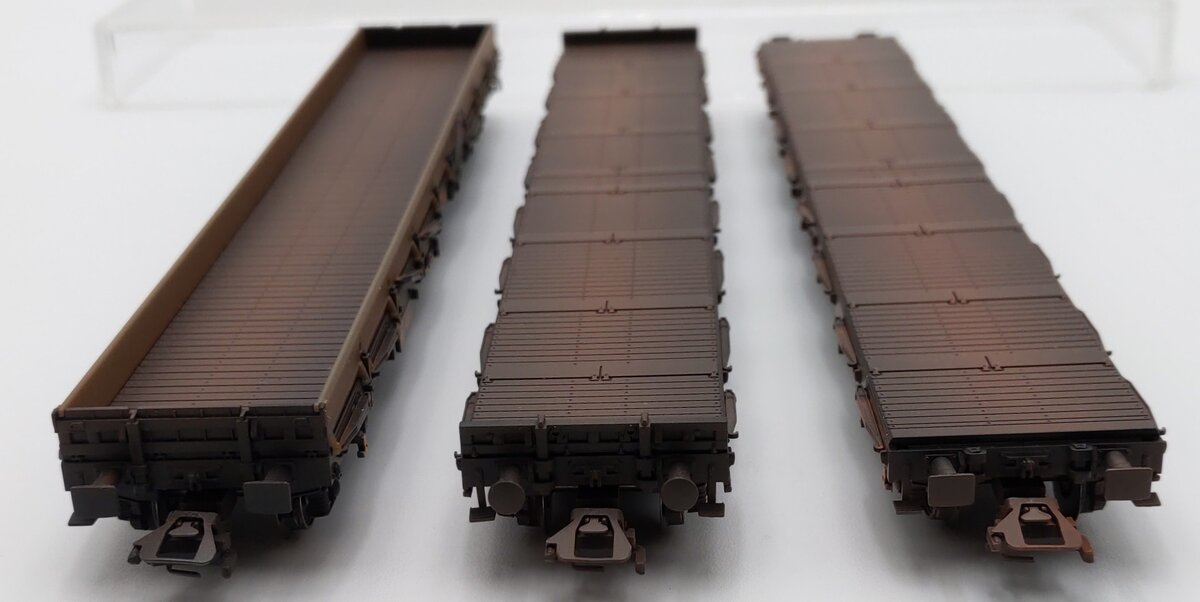 Marklin 47145 HO Scale 3-Car Stake Car Set EX/Box