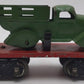 Marx 562 Vintage O Gauge  Flatcar w/ Green Dump Truck VG