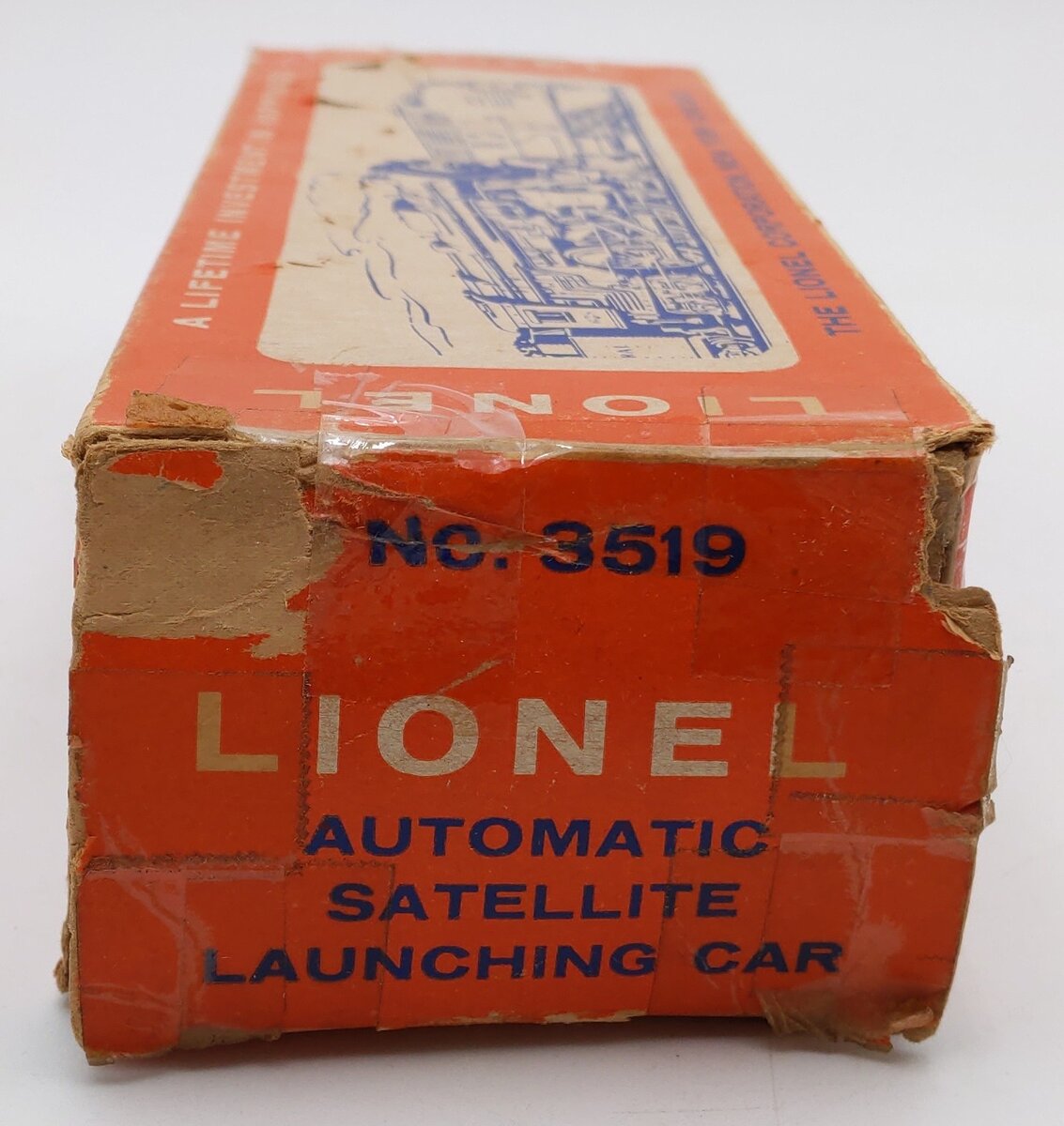 Lionel 3519 Vintage O Satellite Launching Car VG/Box