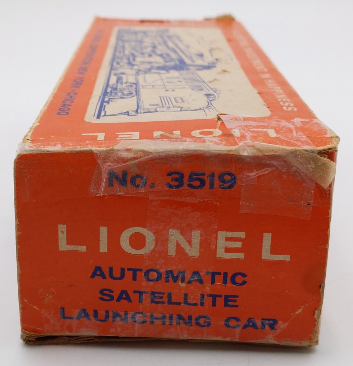Lionel 3519 Vintage O Satellite Launching Car VG/Box