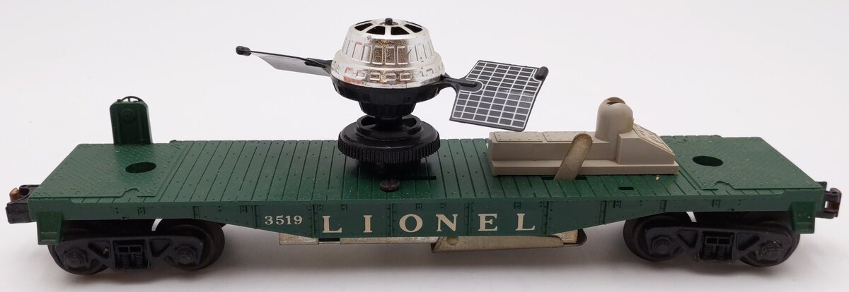 Lionel 3519 Vintage O Satellite Launching Car VG/Box