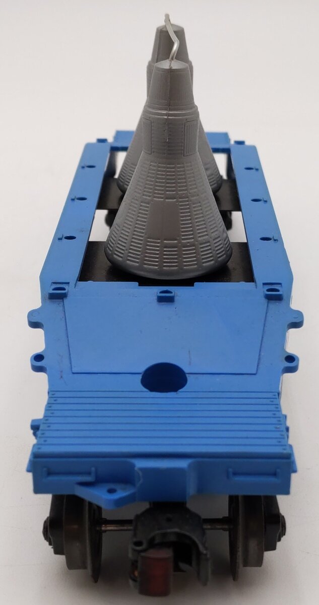 Lionel 6413 Vintage O Gauge Blue Mercury Capsule Car VG