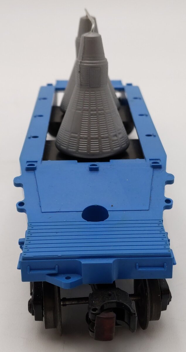 Lionel 6413 Vintage O Gauge Blue Mercury Capsule Car VG