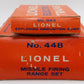 Lionel 448 Vintage O Missile Launching Platform & 943 Exploding Ammo Dump VG/Box